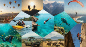 The Ultimate Adventure Bucket List for Every Travel Lover featuring exciting travel experiences, breathtaking destinations, outdoor exploration, cultural discoveries, and unforgettable Adventure moments around the world